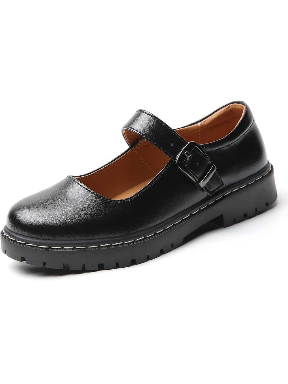 Platform Mary Jane Casual Oxford Dress Shoe Non-Slip Classics Round Toe 8.5